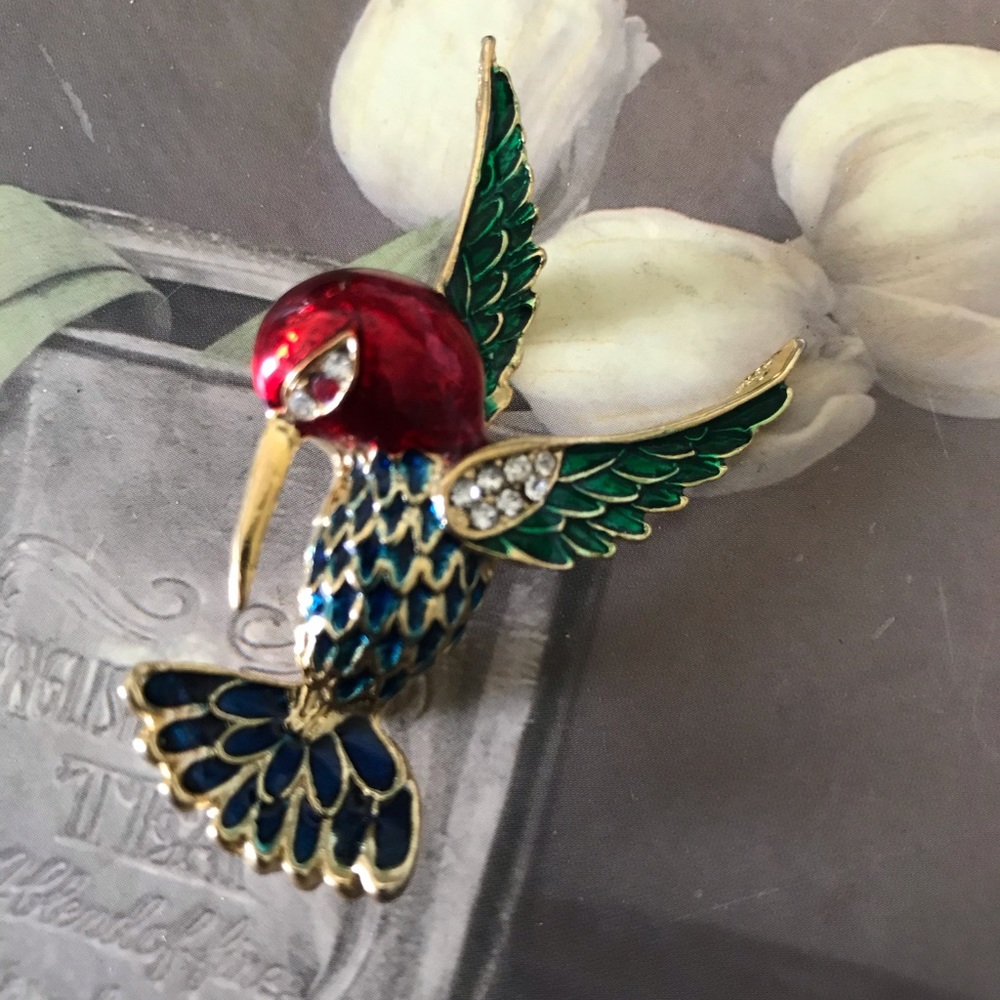 Humming Bird Pin